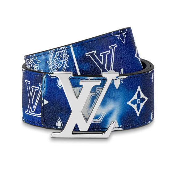 LV Initiales MNG Bandana 40MM Reversible Belt