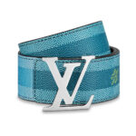 LV Initiales Damier Stripes 40MM Reversible Belt