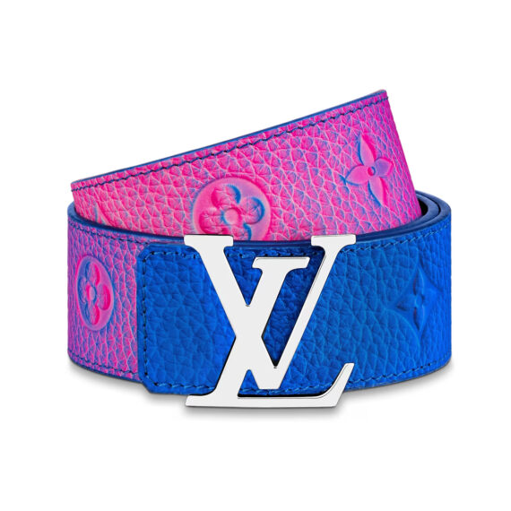 LV Initiales Taurillon Illusion 40MM Reversible Belt