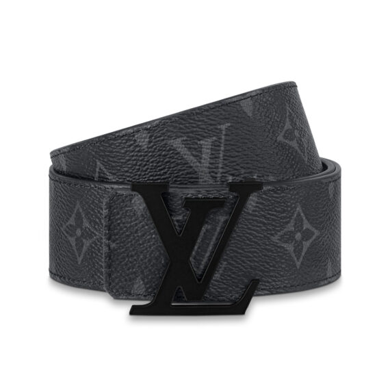 LV Initiales 40MM Matte Black Belt