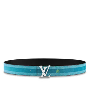 LV Initiales Damier Stripes 40MM Reversible Belt