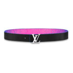 LV Initiales Taurillon Illusion 40MM Reversible Belt