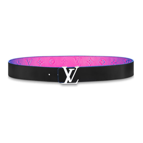 LV Initiales Taurillon Illusion 40MM Reversible Belt