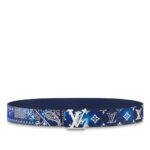LV Initiales MNG Bandana 40MM Reversible Belt