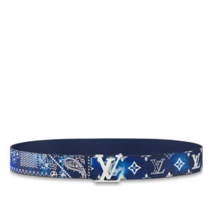 LV Initiales MNG Bandana 40MM Reversible Belt