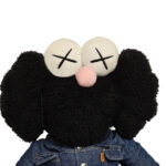 Kaws X Dior - Bff Black Plush Doll