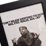2Pac Poster Framed