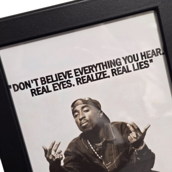 2Pac Poster Framed