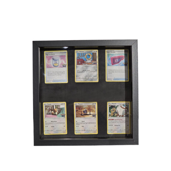 6pcs Pokemon Cards Framed