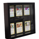 6pcs Pokemon Cards Framed