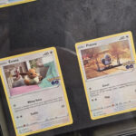 6pcs Pokemon Cards Framed