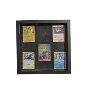 5pcs Pokemon Cards Framed