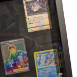 5pcs Pokemon Cards Framed