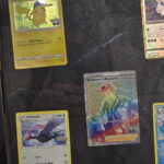 5pcs Pokemon Cards Framed