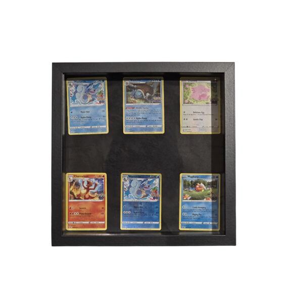 6pcs Pokemon Cards Framed