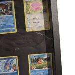 6pcs Pokemon Cards Framed