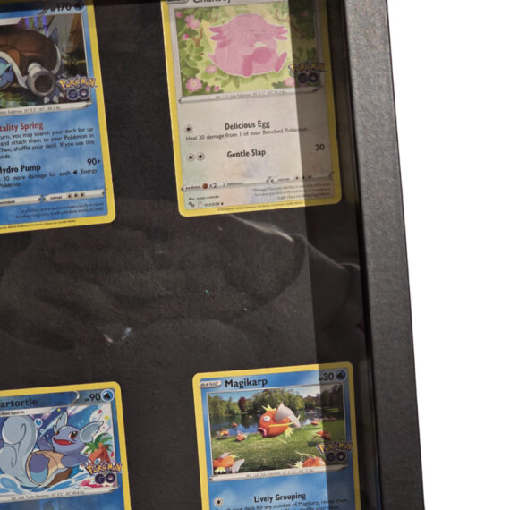 6pcs Pokemon Cards Framed