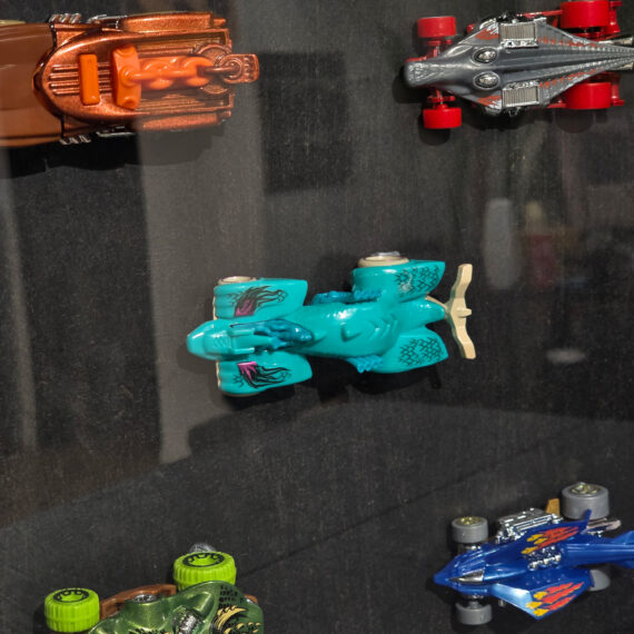 5pcs Hot Wheels Display Case Framed