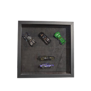 5pcs Hot Wheels Display Case Framed