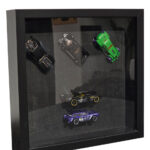 5pcs Hot Wheels Display Case Framed