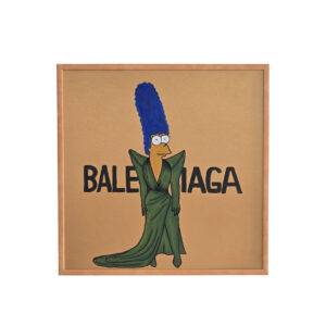 Balenciaga Handmade Painting