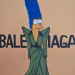 Balenciaga Handmade Painting