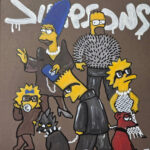 Balenciaga Handmade Painting