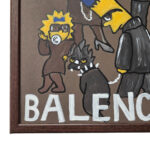 Balenciaga Handmade Painting