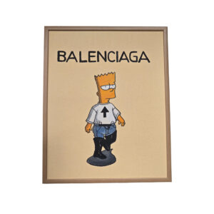 Balenciaga Handmade Painting