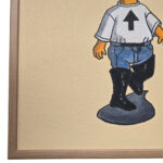 Balenciaga Handmade Painting