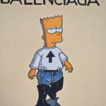 Balenciaga Handmade Painting