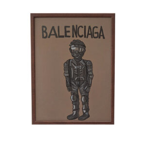 Balenciaga Handmade Painting