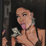 Nicki Minaj Poster Framed