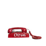 Vintage Coca Cola Snow Globe Phone