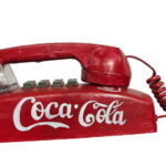 Vintage Coca Cola Snow Globe Phone