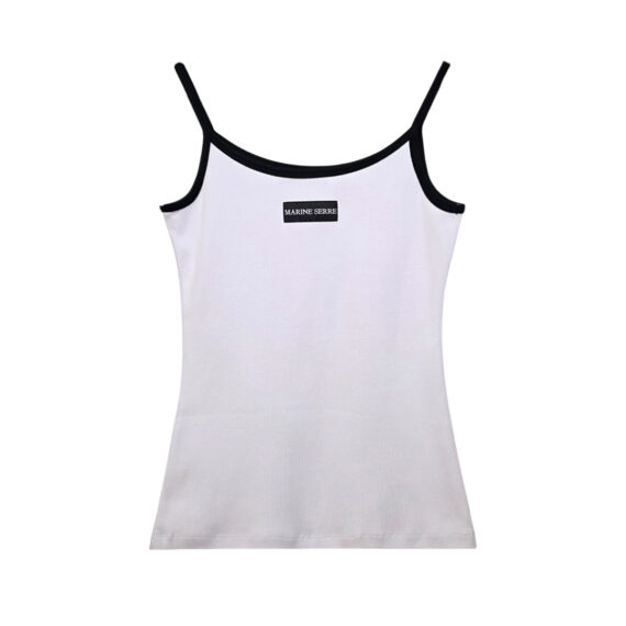 Marine Serre Crop Top