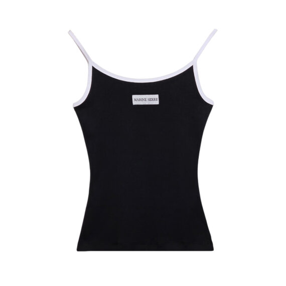Marine Serre Crop Top