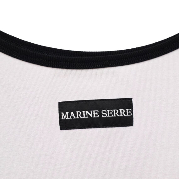 Marine Serre Crop Top